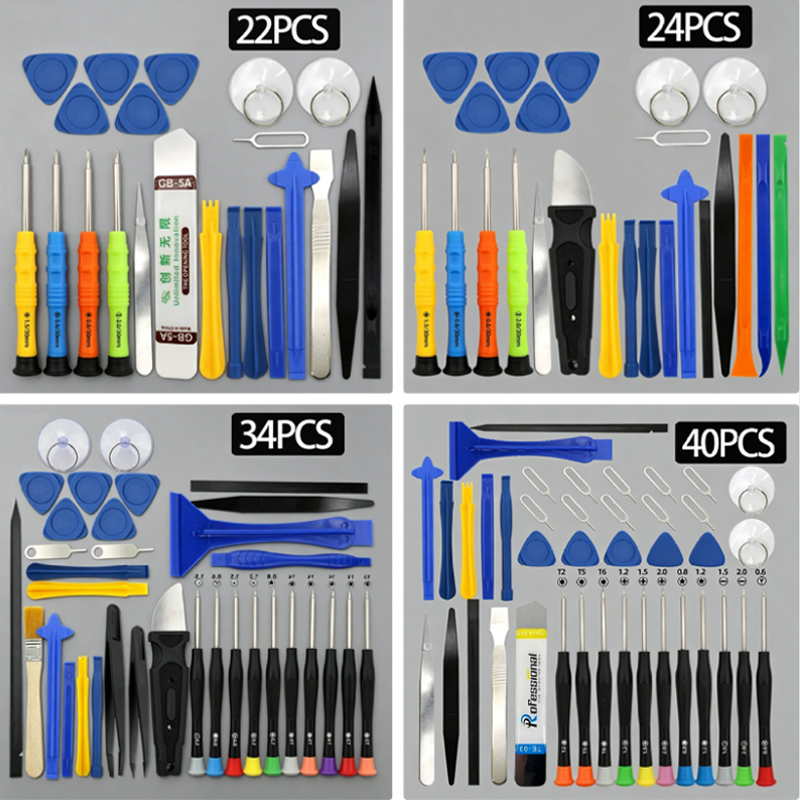 Electronics Repair Service - Kit de reparación multifuncional, juego de