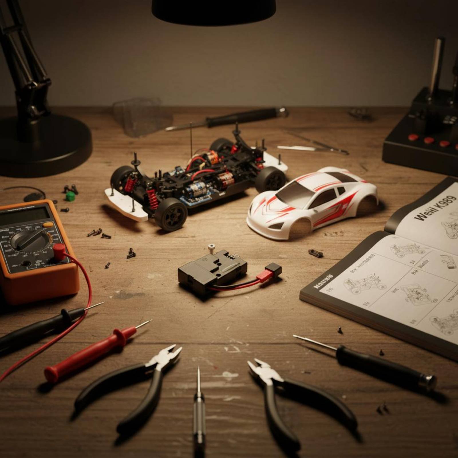 Placa receptora para coche RC, - Electronics Repairing reseña y precio